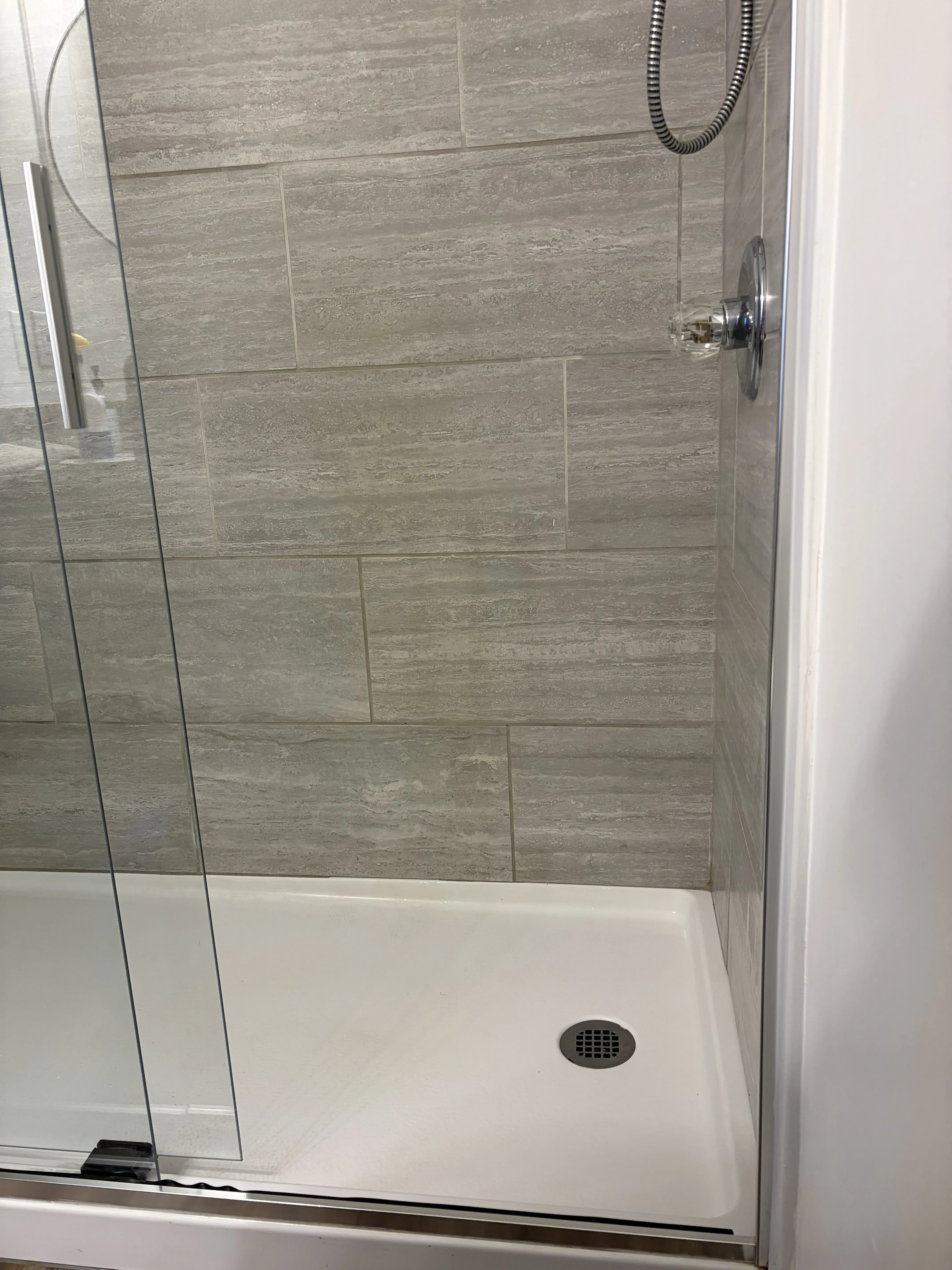 After: Shower refresh
