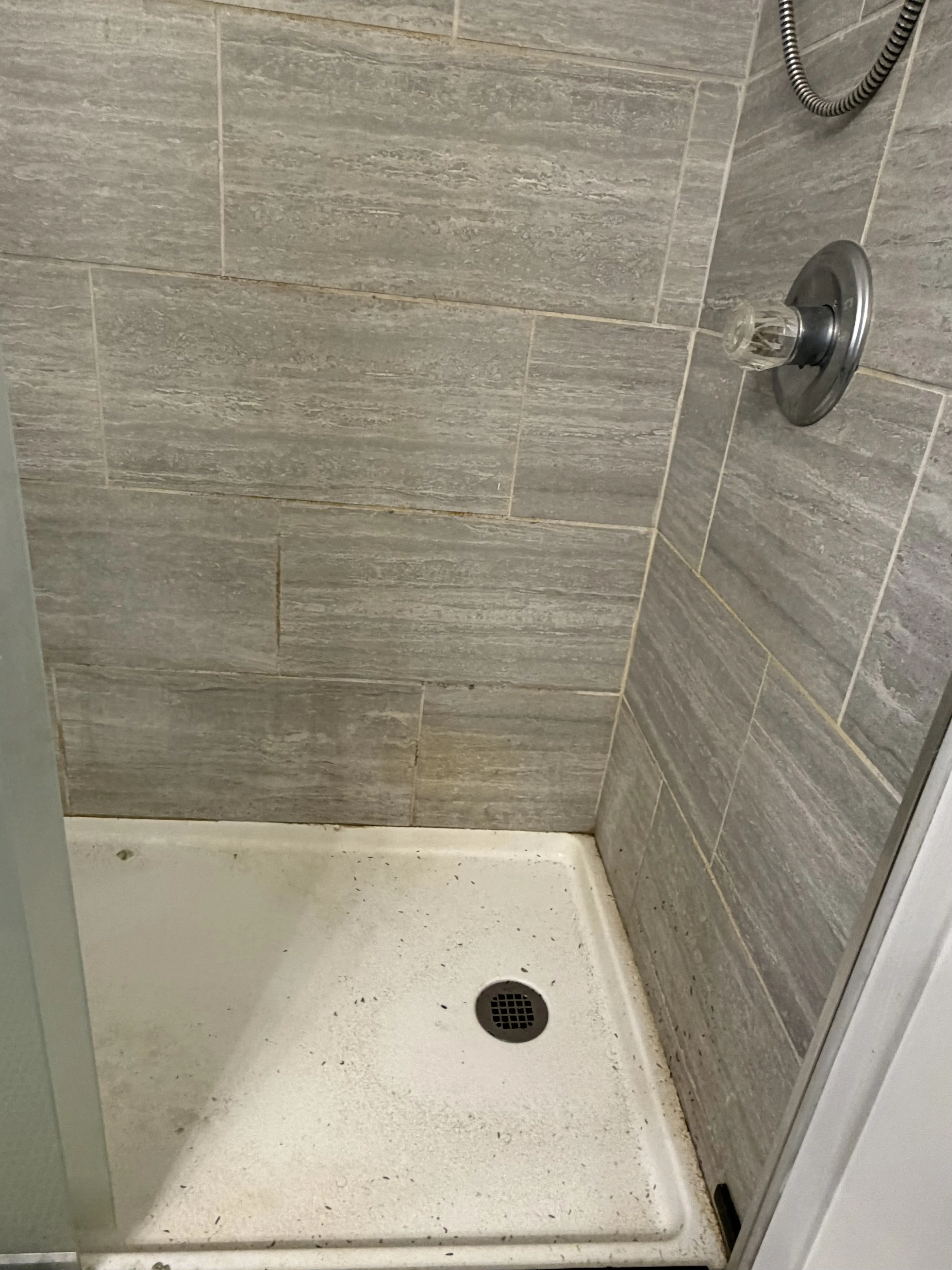 Before: Shower refresh